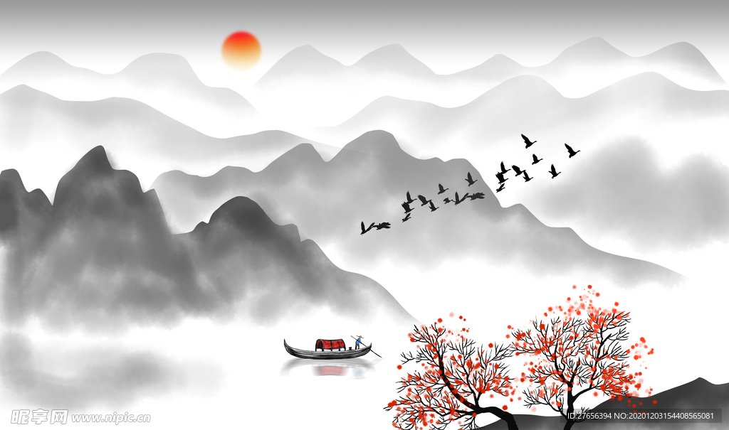 山水画