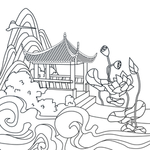 国潮装饰纹理元素