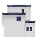 国潮卡通建筑装饰元素
