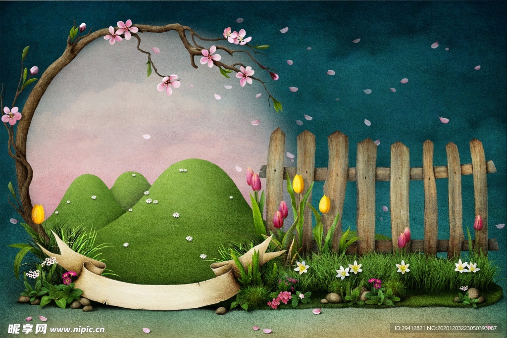 幻想创意插画