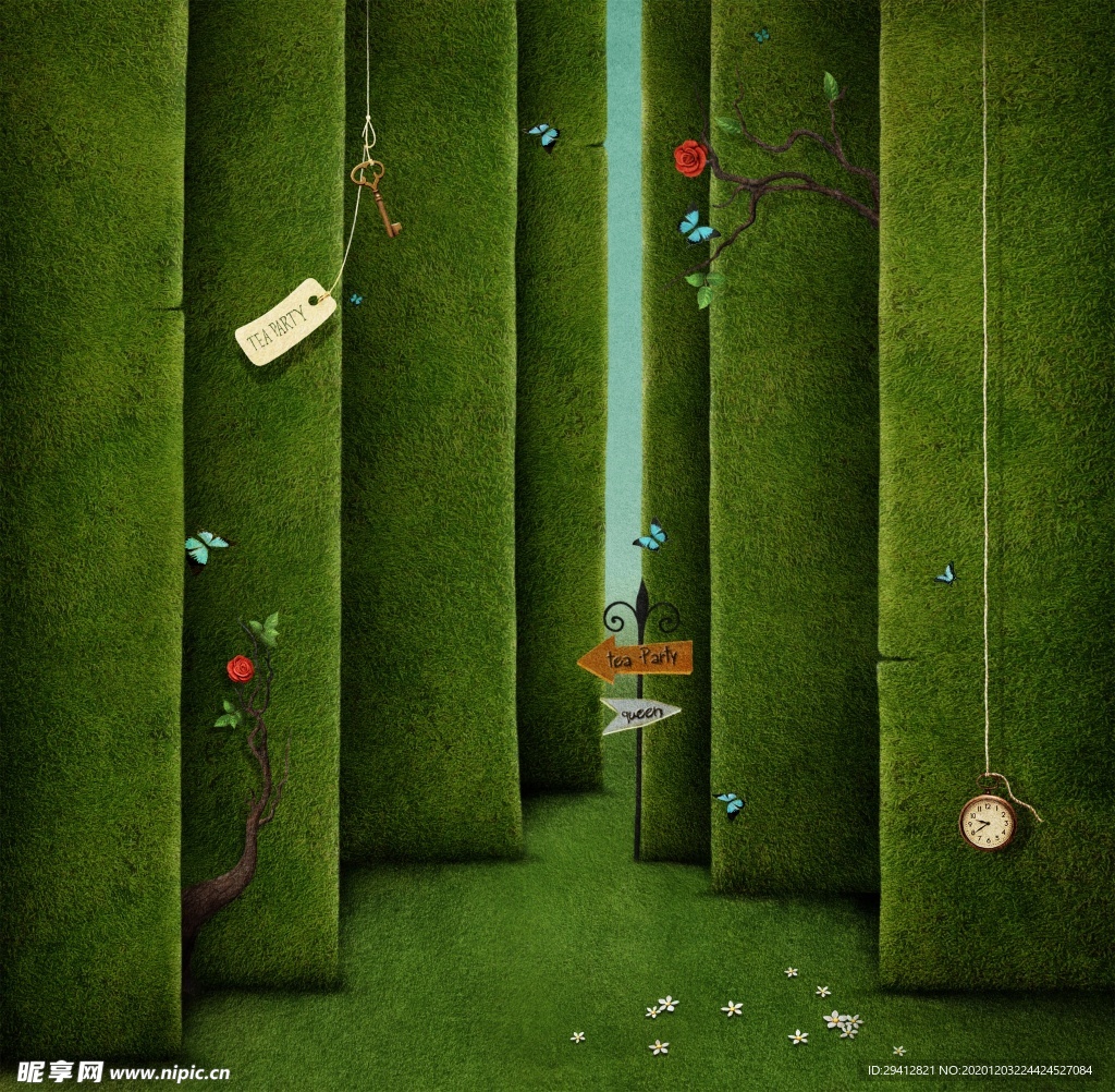 幻想创意插画