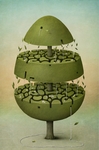 幻想创意插画