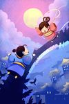 七夕节插画
