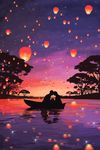 七夕节插画