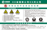 有限空间作业安全告知牌
