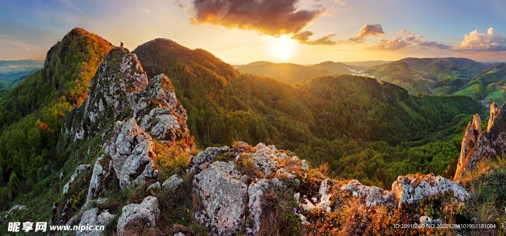 山脉山峰