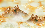 大理石山峰