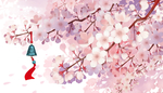 手绘樱花