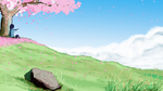 手绘樱花