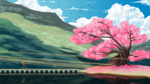 手绘樱花