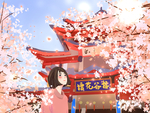 手绘樱花