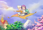 手绘樱花