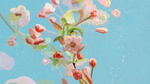 手绘樱花