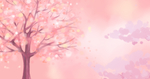 手绘樱花