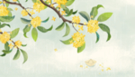手绘樱花