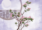手绘樱花