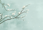 手绘樱花