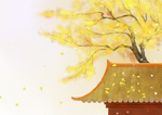 手绘樱花