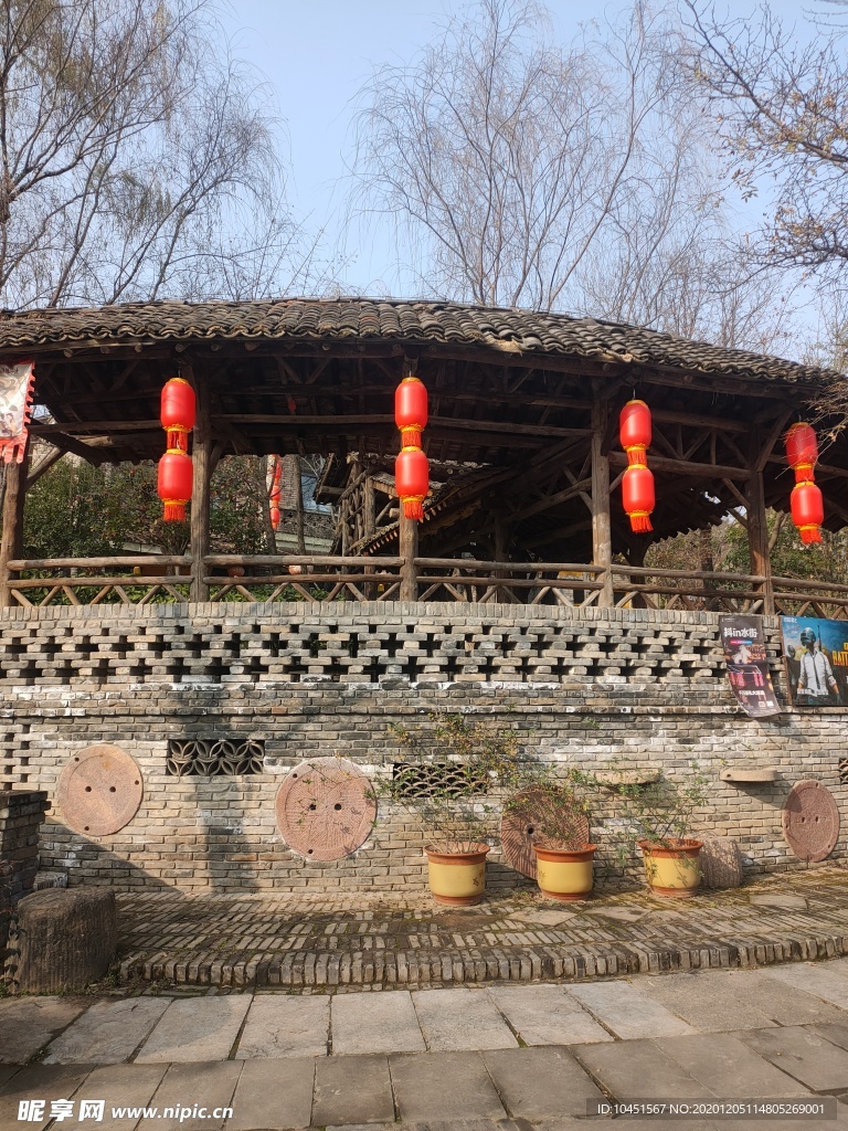 仿古棚屋