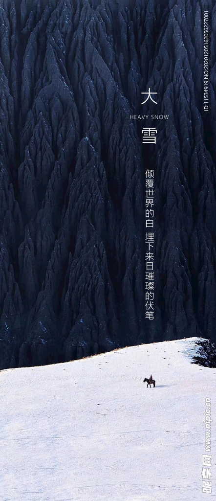 大雪海报