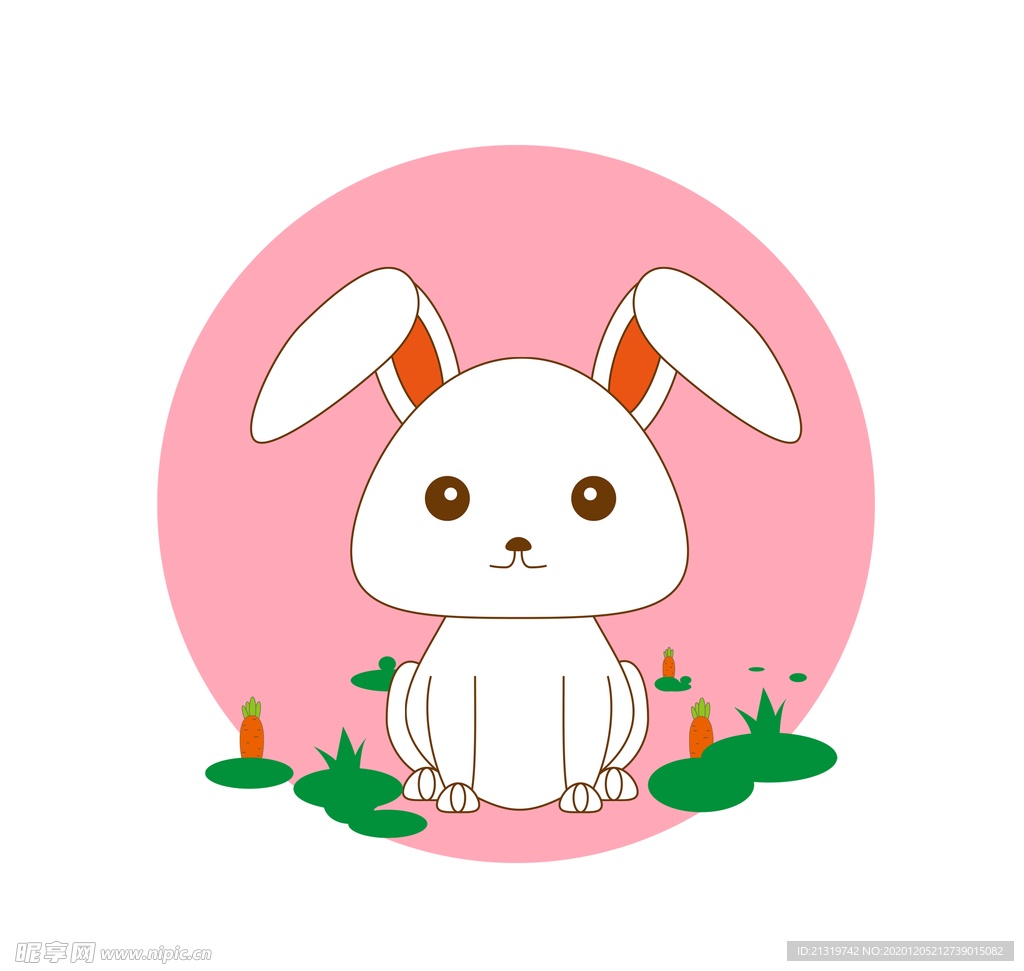 卡通小兔子