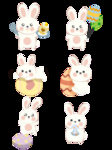 兔子插画素材