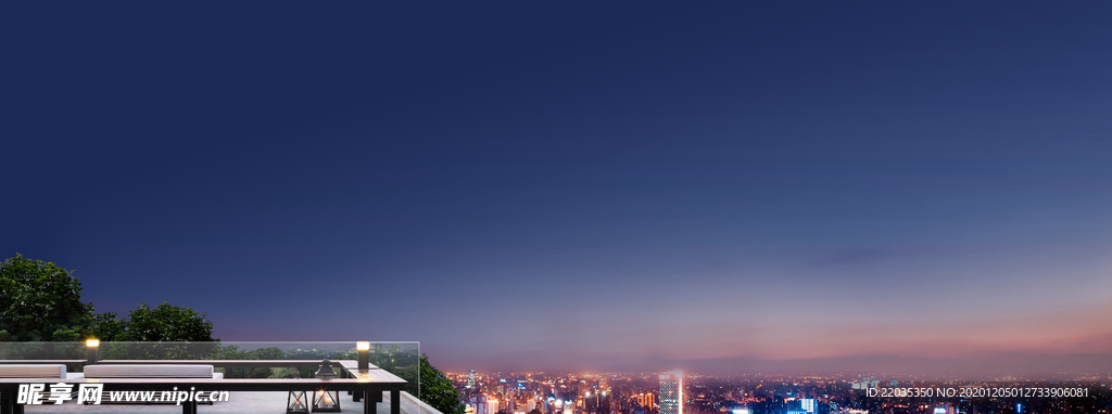 地产豪宅城市户外素材