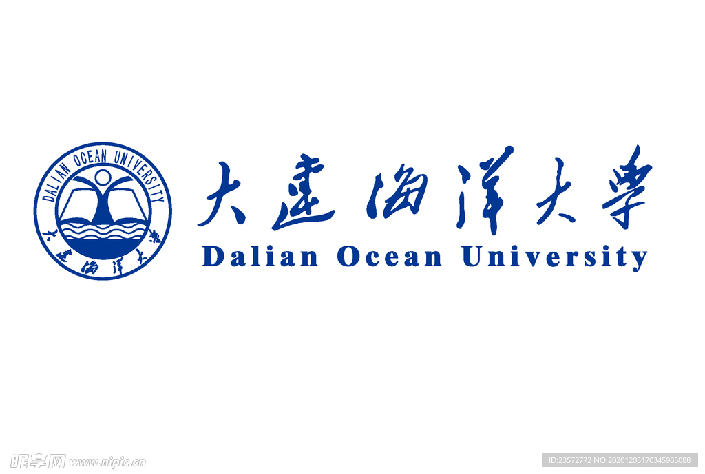 大连海洋大学标志