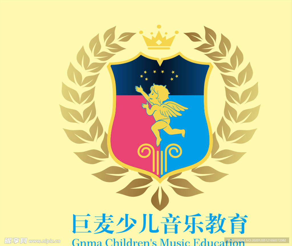 巨麦少儿音乐教育logo