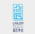 蓝匠美业logo