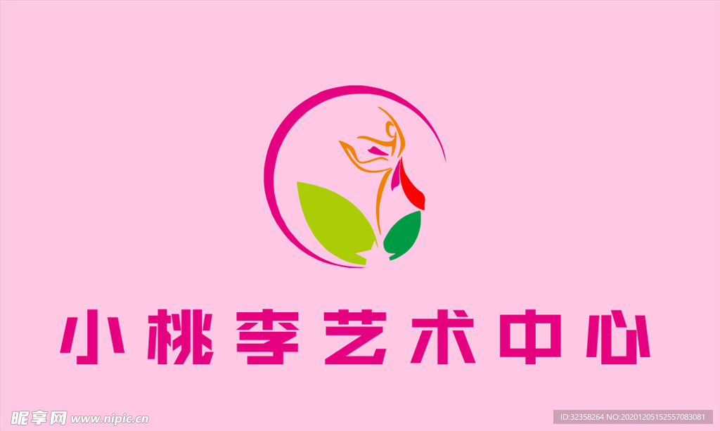 小桃李 艺术 中心logo