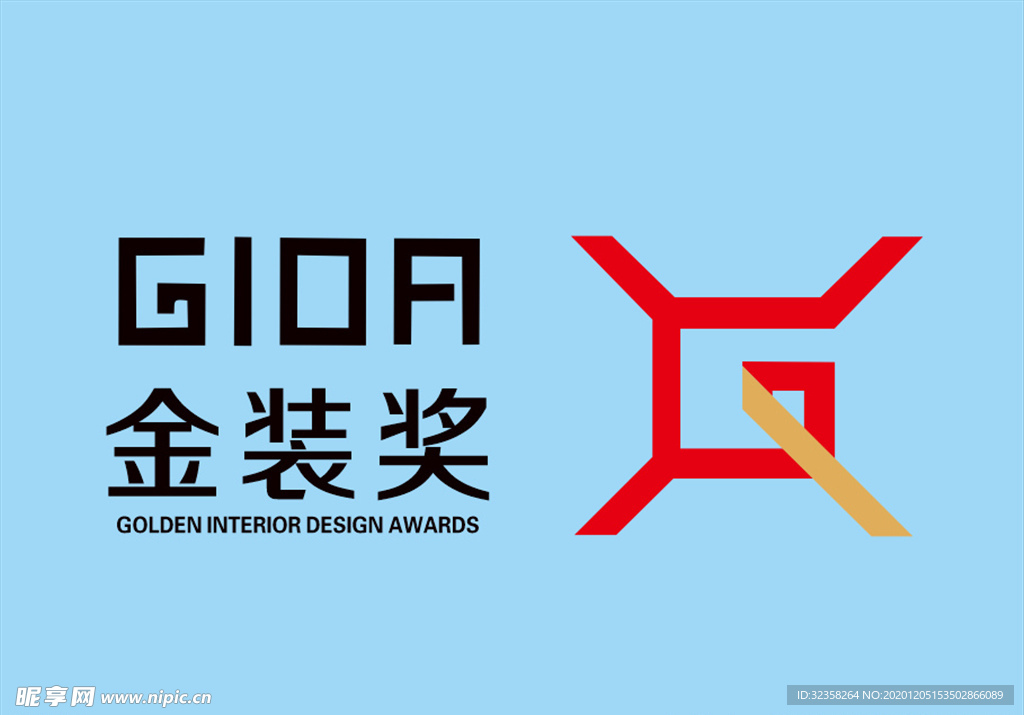 金装奖logo