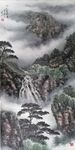 流云飞瀑