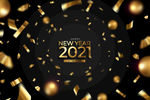 2021 新年展板背景