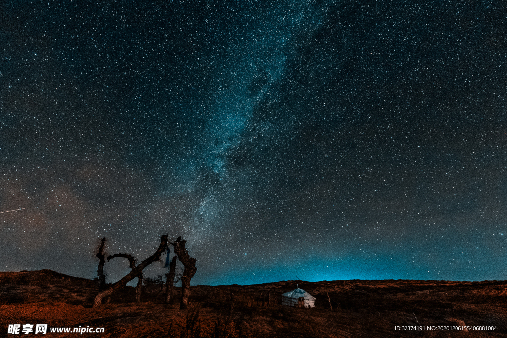 大漠星空