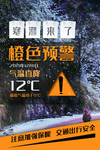 降温海报