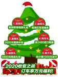 圣诞树 平安夜 礼盒 圣诞帽