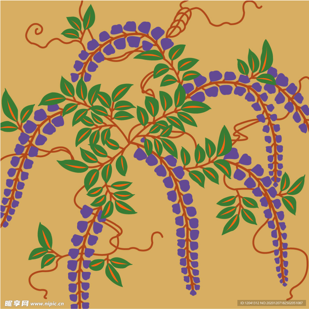 手绘花