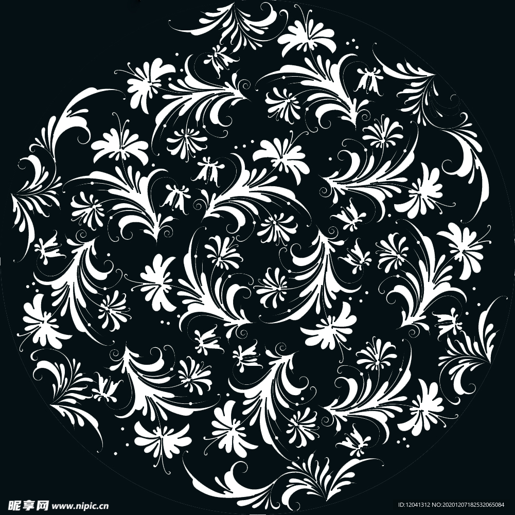 古典花纹