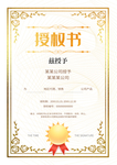 授权证书
