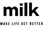 milk 字体 牛奶