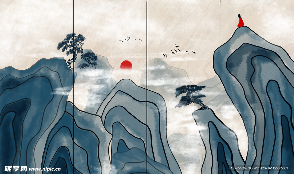 山水画