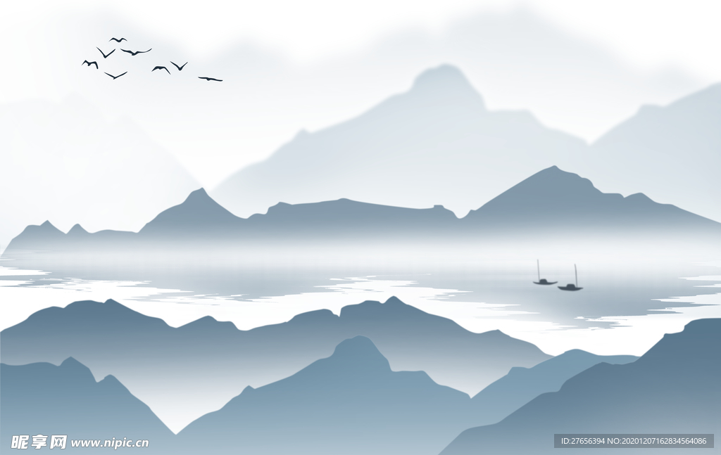 山水画