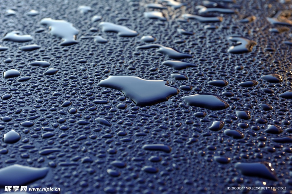 水珠水滴纹理