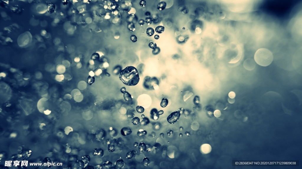 水珠水滴纹理