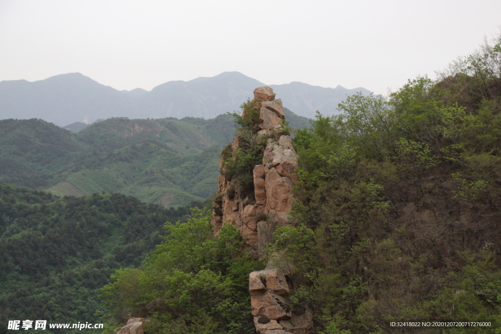 长城风景 断墙