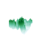 抽象山峰