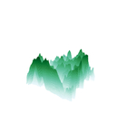 抽象山峰