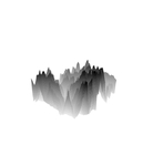 抽象山峰