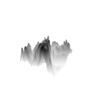 抽象山峰